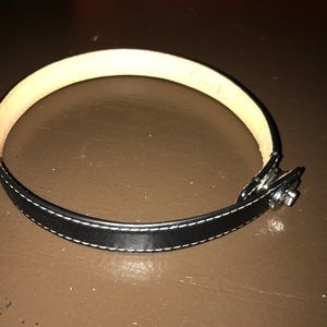 Coach leather bracelets